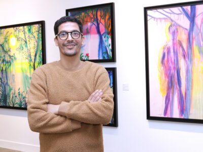 L'artiste Omar Mahfoudi expose ses oeuvres à l'Atelier 21