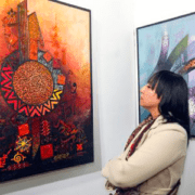 Entre calligraphie et abstraction : “Croisements typographiques” à Salé